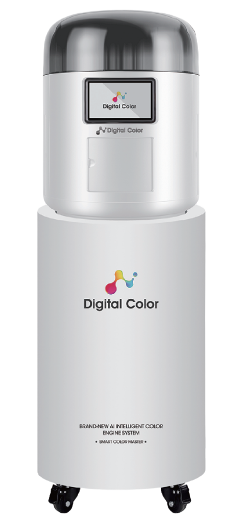 Belisse ai digital hair color machine