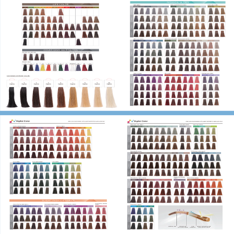 ai digital hair colors