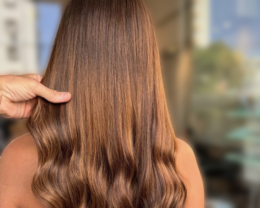 human hair extensions