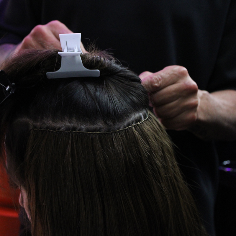 feather weft hair extensions